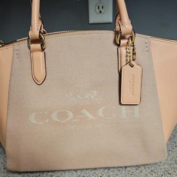 Coach Women's Pink Handbag - Picture 2 of 11